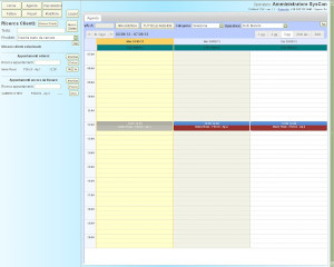 Software poliambulatorio - Agenda singolo operatore